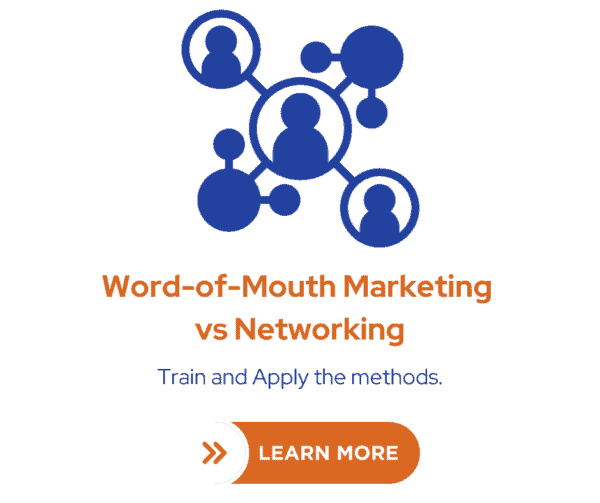 Everyone leaves With A Connection 1 word of mouth networking